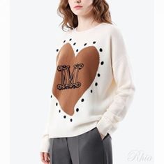 막스마라 파나리아 13611131 012 13611131600 울 스웨터 썸네일 1