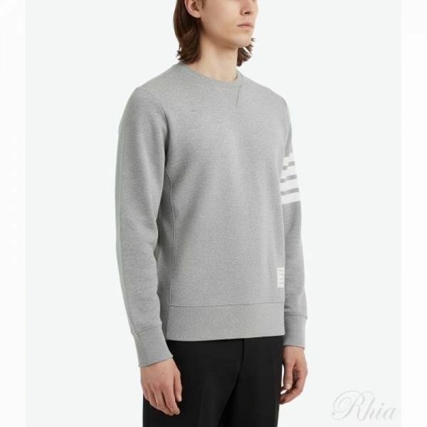 톰브라운 26SS 클래식 루프백 4 바 스웨트셔츠 MJT021H 00535 068 - Thom Browne