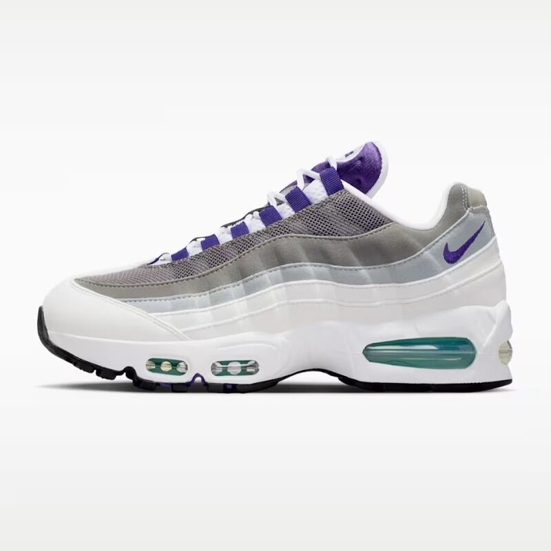[국내배송] (w) 나이키 에어맥스 95 OG 화이트 퍼플 보라메쉬 HJ5996-100 - Nike