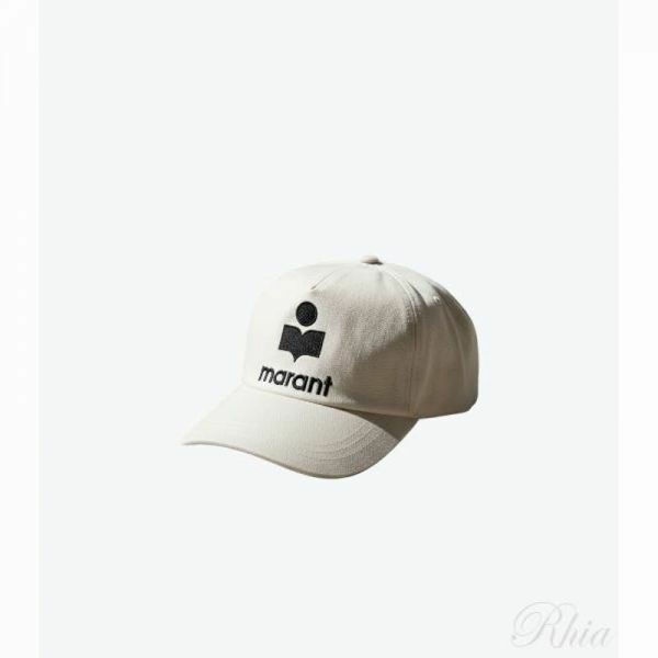 이자벨마랑 타이론 CQ001XFB A3C05A ECBK 로고 캡 - Isabel Marant
