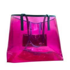 베르사체 90 빈티지 로고 PVC 쇼퍼백 여성 숄더백 썸네일 3