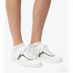 브루넬로 쿠치넬리 모닐리 레더 로우탑 스니커즈 MZGSG2907 C7592 썸네일 1