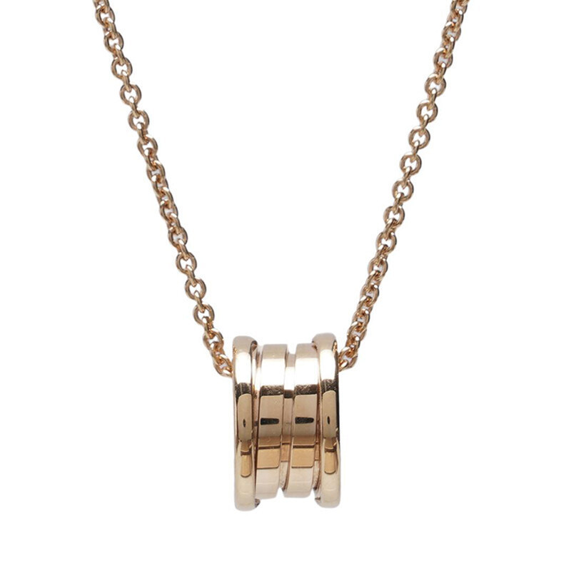로즈 골드 18K 비제로원 목걸이 - Bvlgari