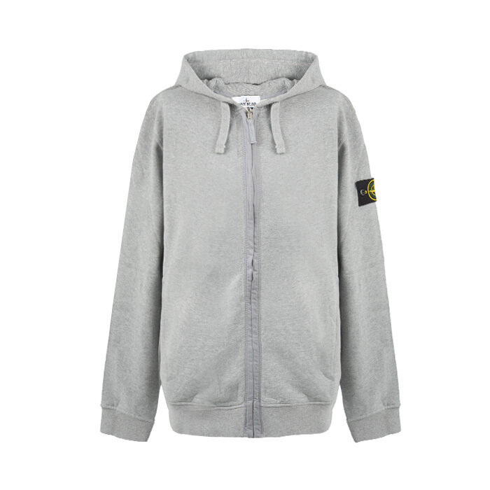 [로로모다] 스톤아일랜드 와펜 패치 남성 후드 집업 / S156100067-S0M20-V0M64 - Stone Island