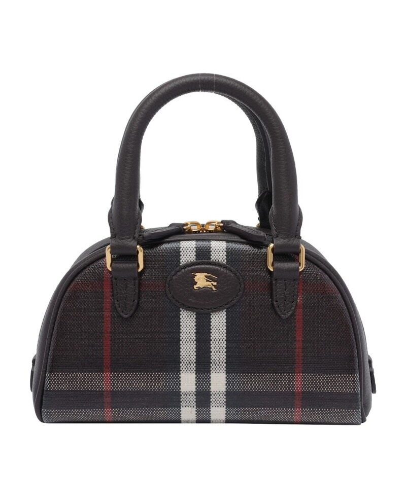 [배송] 버버리 Mini Highlands Bowling 숄더 토트백 미니 8115280 C1494 - Burberry