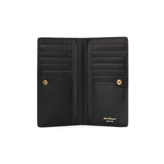 26SS 더블 간치니 콘티넨탈 장지갑 블랙 22-D779 0726510 썸네일 3