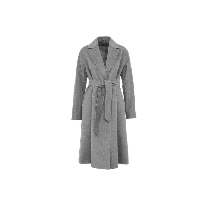 막스마라 SUPERBO 벨티드 코트 그레이 60161429 011 - Max Mara