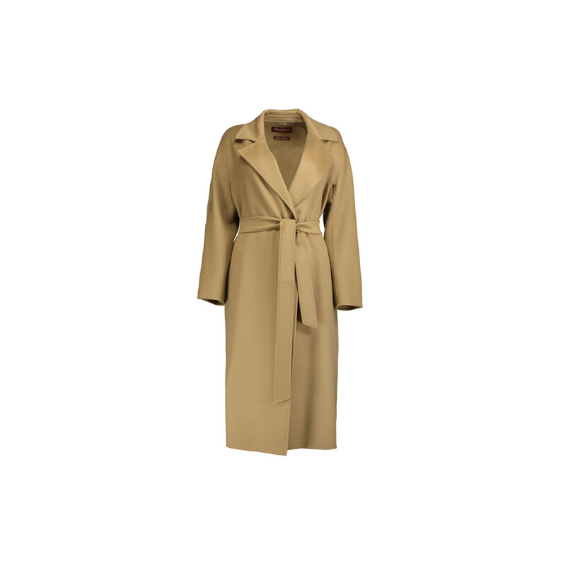 막스마라 CLES 벨티드 울 코트 베이지 2360110137 024 - Max Mara