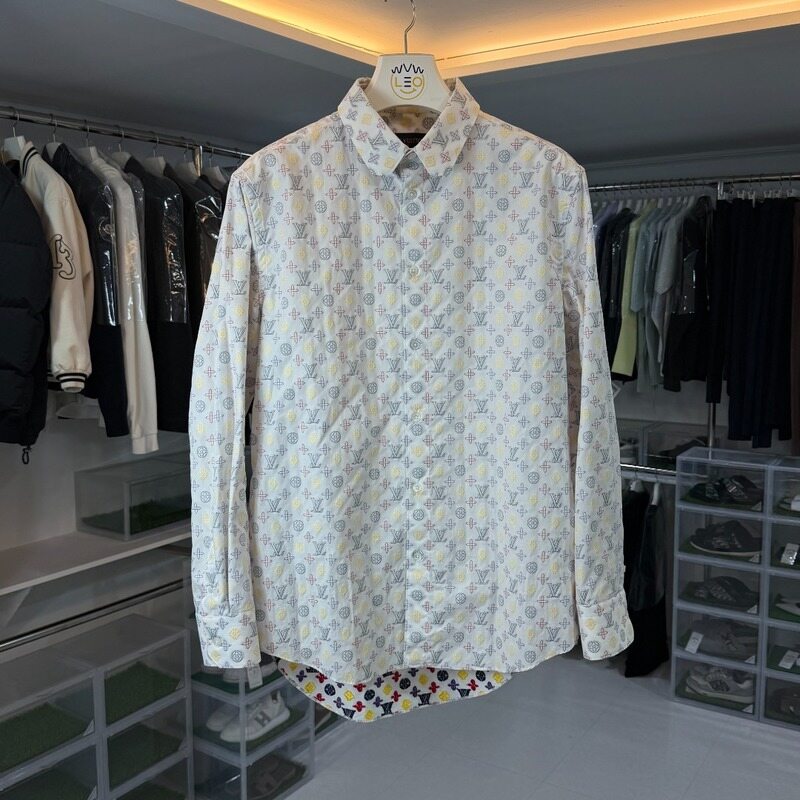 루이비통 LVSE DNA 멀티 컬러 모노그램 셔츠 - Louis Vuitton