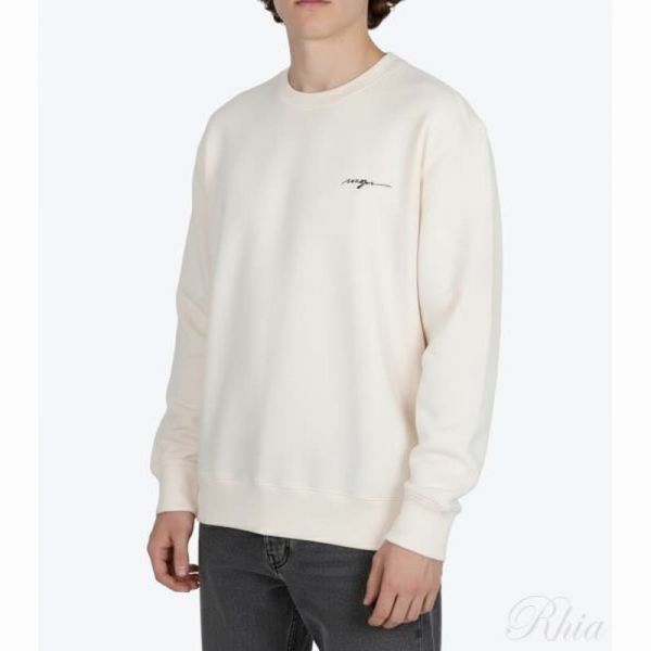 MSGM 로고 자수 맨투맨 3640MM102 247001 02 - MSGM