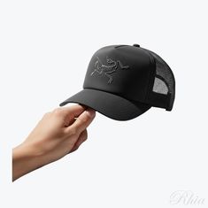 아크테릭스 버드 트러커 커브드 브림 햇 AEPSU07764 BLK 썸네일 1