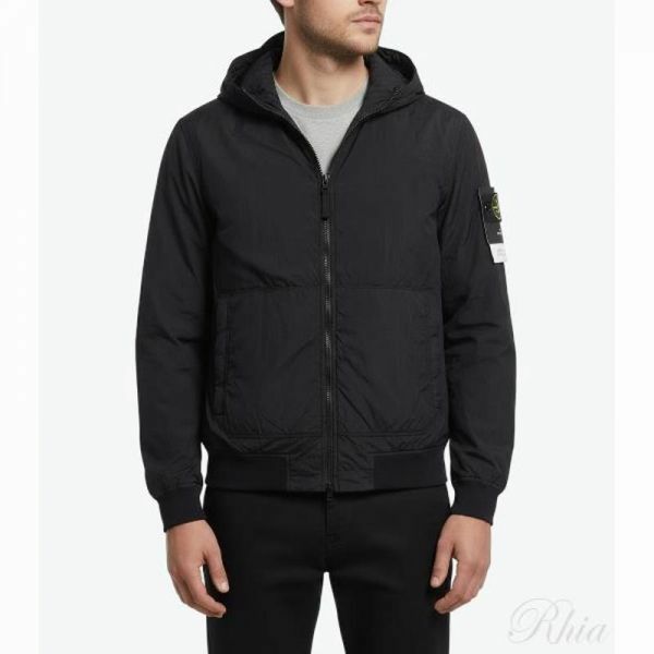 스톤아일랜드 26SS 4100110 크링클 랩스 NY 자켓 L1S15 S0A23 V0029 렙 나일론 후드 - Stone Island