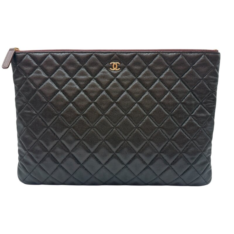 샤넬 클래식 캐비어 라지 A82552 여성 클러치 - Chanel