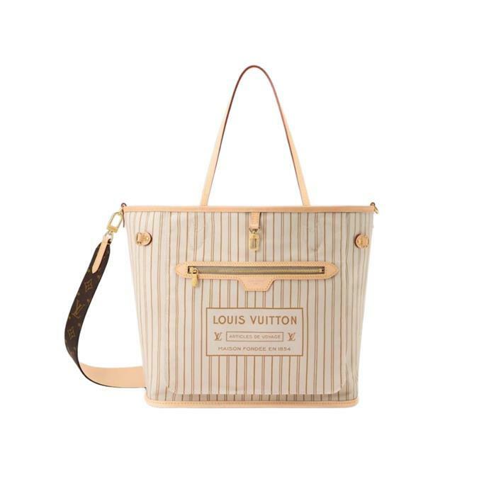 루이비통 네버풀 인사이드 아웃 MM 토트백 숄더백 M28407 - Louis Vuitton
