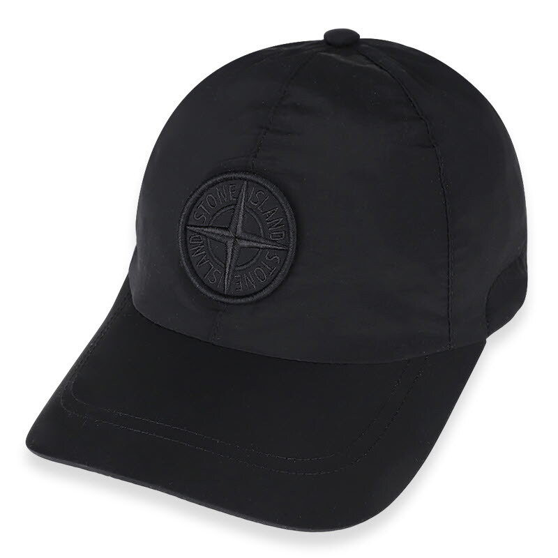 디몬트 스톤 남성 컴파스 로고 나일론 스트링 볼캡(블랙) L1S15 9100011 S0076 V0029 - Stone Island