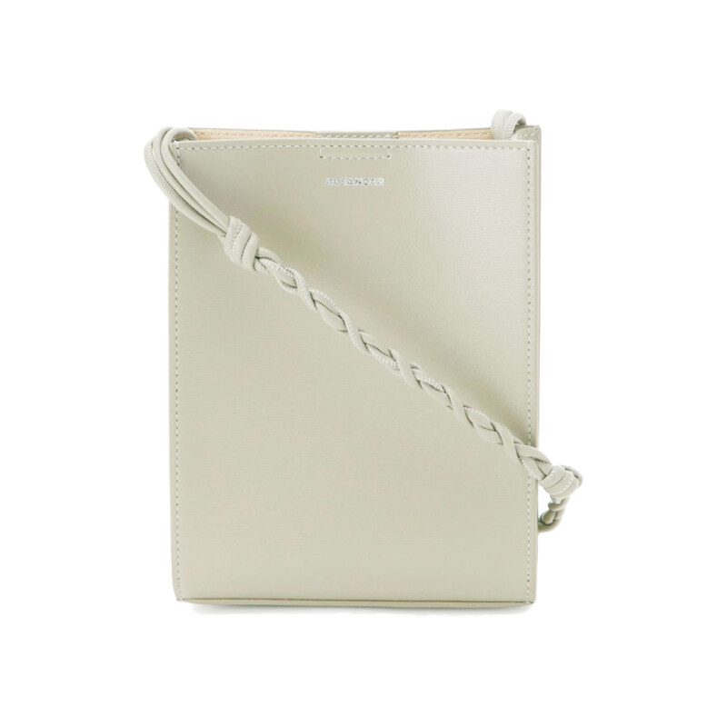15주년 탱글 스몰 스웨이드 숄더백 아쿠아 JSPT853173 WTB69150N 335 - Jil Sander