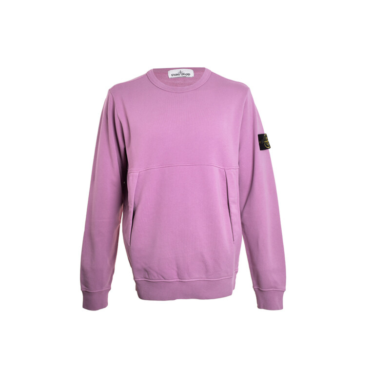 15주년 와펜 사이드 포켓 맨투맨 인디핑크 721561151 V0086 - Stone Island
