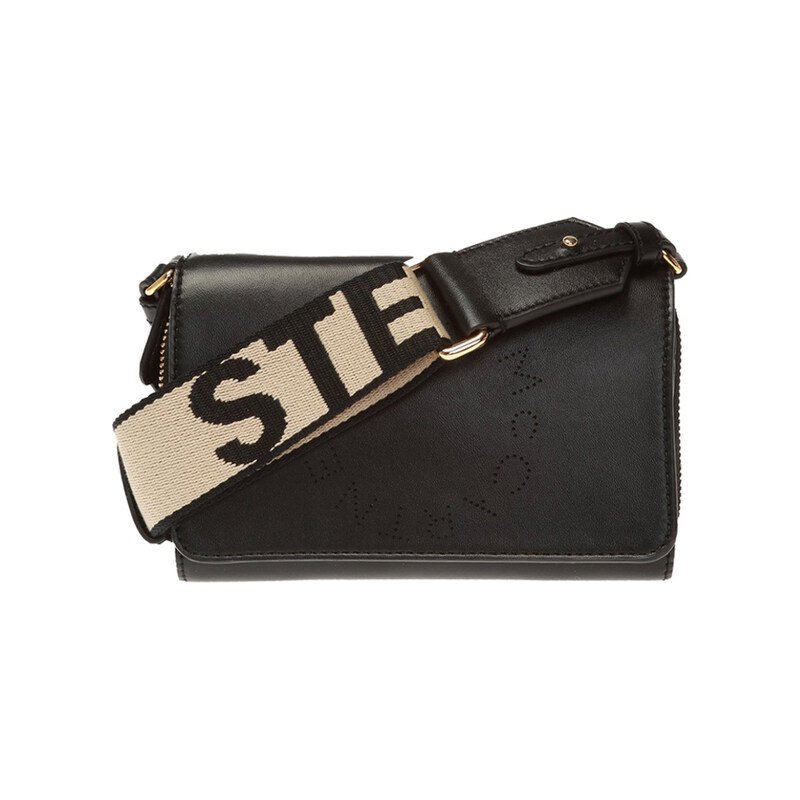 15주년 펀칭 로고 숄더백 블랙 700013 W8542 1000 - Stella McCartney