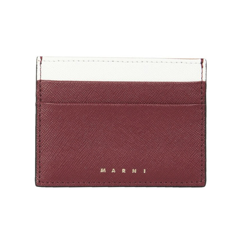 15주년 사피아노 로고 투톤 카드지갑 멀티 PFMOQ04U19 LV520 Z475N - Marni