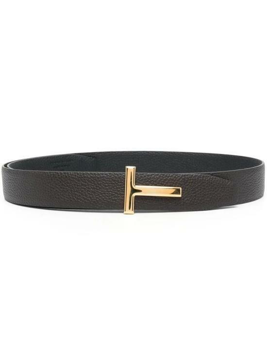 26SS 톰포드 가죽 벨트 TB224LCL236GENB BROWN BLACK DOM - Tom Ford
