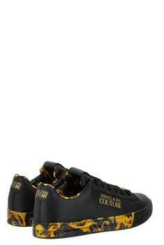 25FW 베르사체 포세린 바로코 코트 88 스니커즈 79VA3SKLZPB28G89 BLACK GOLD DOM 썸네일 2