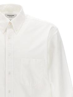 26SS 톰브라운 옥스포드 클래식 그로그랭 플래킷 셔츠 MWL010EF0313100 WHITE DOM 썸네일 3
