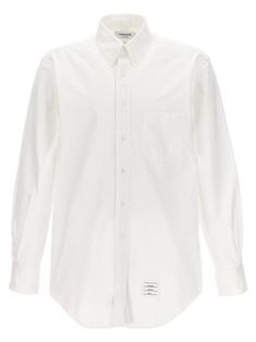 26SS 톰브라운 옥스포드 클래식 그로그랭 플래킷 셔츠 MWL010EF0313100 WHITE DOM 썸네일 1