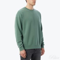 비즈빔 25FW 점보 SB L S DMGD 스웨터 0125205010019 그린 풀오버 데미지드 후디 U D 썸네일 1