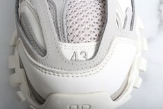 발렌시아가 트랙슈즈 화이트/그레이 43 (275-280) 썸네일 4
