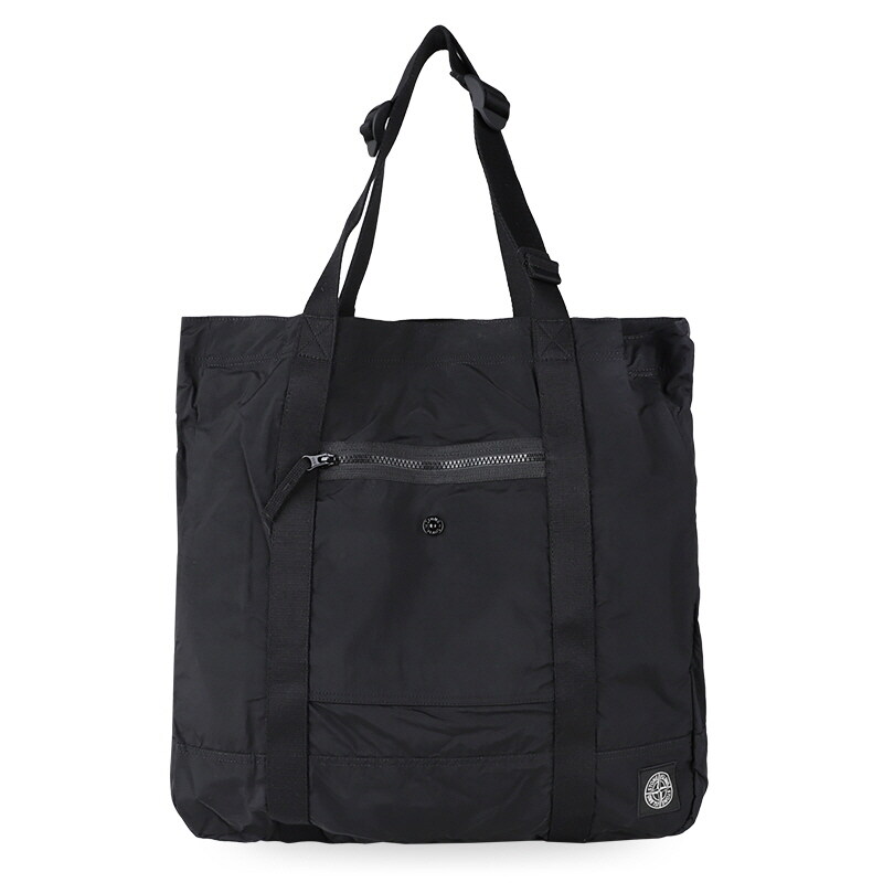 디몬트 스톤 남성 로고 패치 나일론 토트백(블랙) L1S15 9200012 S0251 V0029 - Stone Island