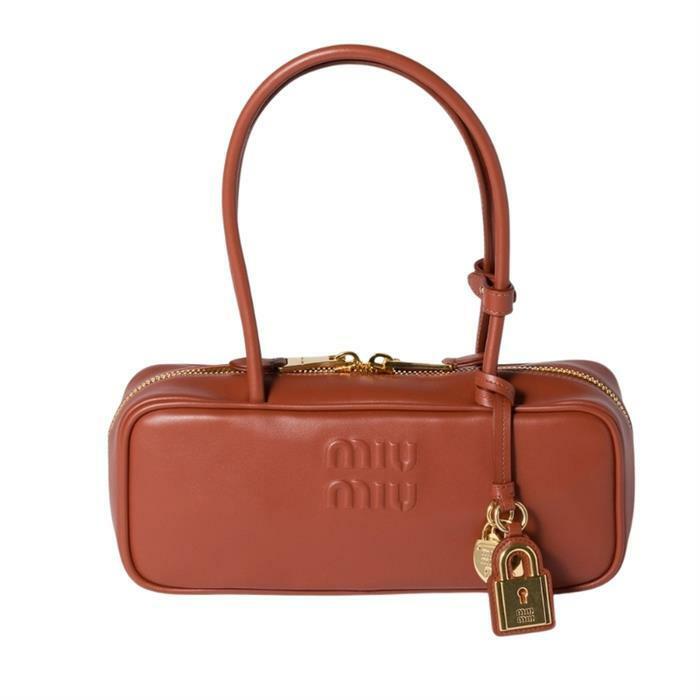 미우미우 가죽 보 백 스몰 5BB173 2CRW F0033 - Miu Miu