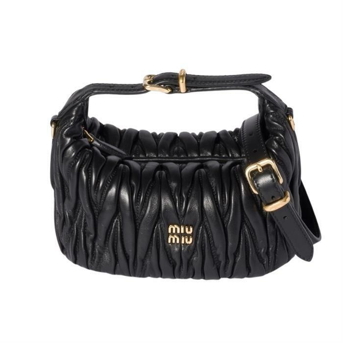 미우미우 마테라쎄 나파 가죽 파우치 5NE026 AFPP F0002 - Miu Miu