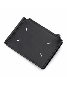 메종 마르지엘라 스티치 레더 머니클립 지갑 블랙 S35UI0447 PS935 T8013 썸네일 2