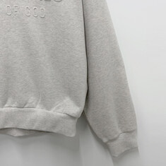 더팩토리 피어오브갓 에센셜 엠보스드 로고 클래식 후드티 오트밀 헤더 (192HO256212F) 썸네일 4