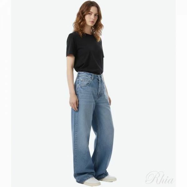 자크뮈스 26SS LE 드님 라지 PAW00036AD00038 33C 와이드 드 님 데님 팬츠 - Jacquemus