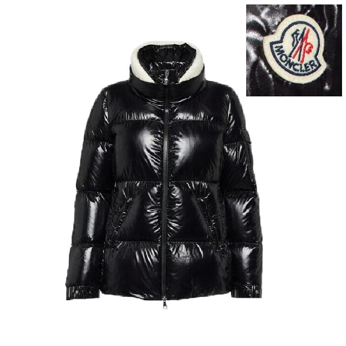 몽클레르 비스튤 VISTULE 니트카라다운패딩 블랙 093 1A00123 5963V 999 - Moncler