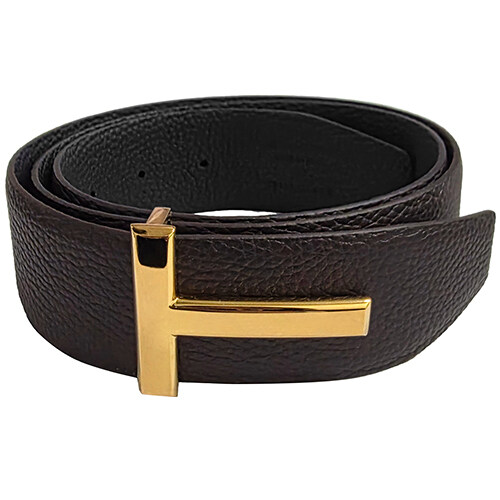 [톰포드] T로고 골드 버클 리버시블 벨트 40MM 브라운 블랙 벨트 TB178 LCL236G ENB / TEO - Tom Ford