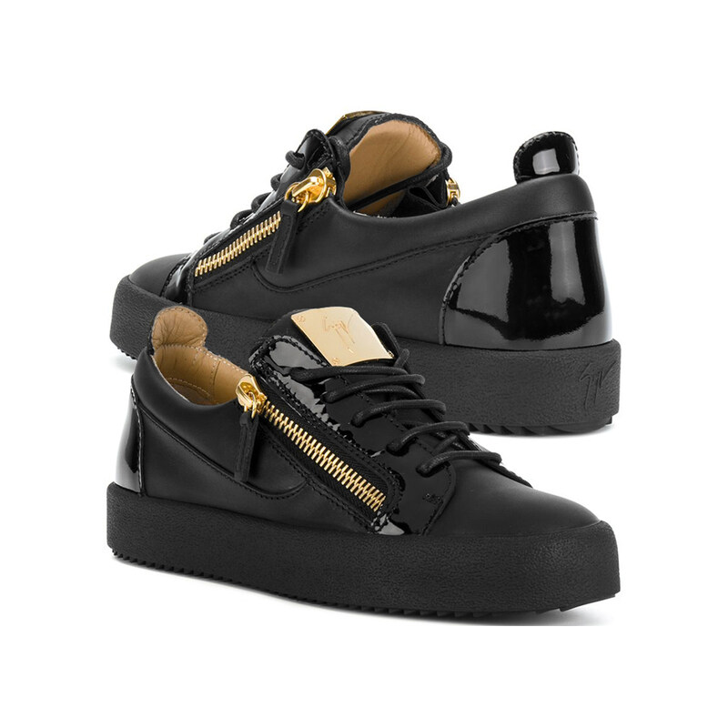 15주년 여성 메이 런던 더블지퍼 스니커즈 블랙 RW70000 NERO - Giuseppe Zanotti
