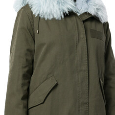 15주년 LAPIN 야상 자켓 카키 8WFM01393 R03X B0470 썸네일 3