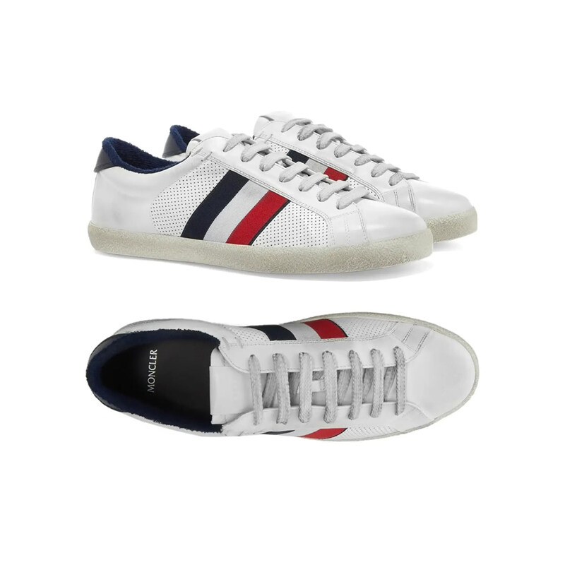 15주년 라이글래스 RYEGRASS 빈티지 스니커즈 화이트 4M713 00 02S7X 032 - Moncler