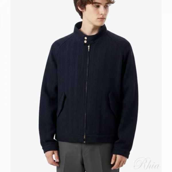 톰브라운 트위드 래글런 칼라 자켓 MJO108A F0665 415 - Thom Browne