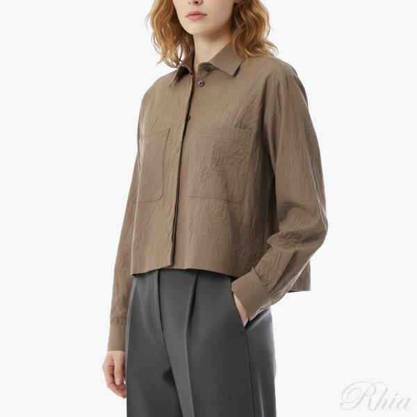 막스마라 리코르도 울 셔츠 21196021 005 21196021600 - Max Mara