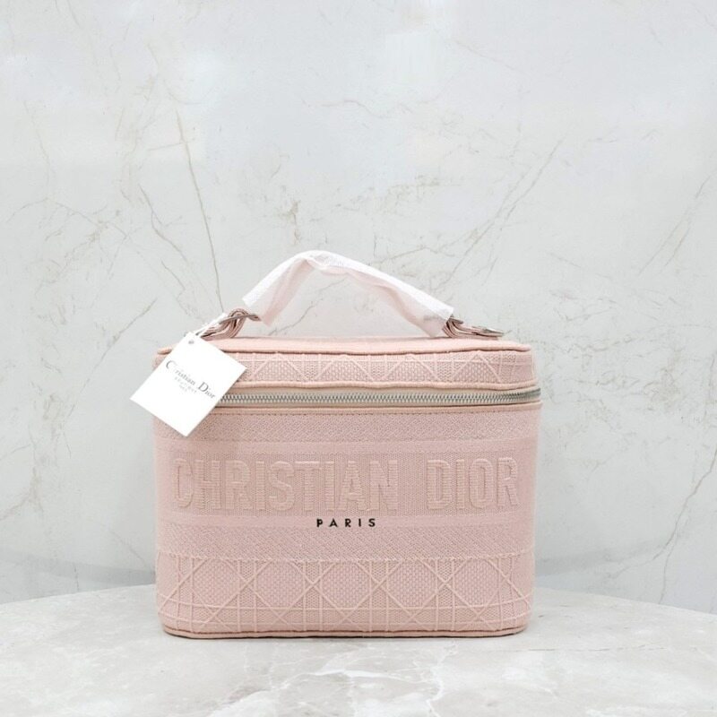 [럭스유] (새상품) 디올 핑크 까나쥬 트래블 베니티 XKDOVREY - Christian Dior
