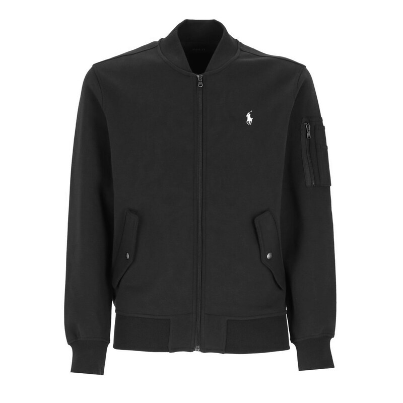 폴로랄프로렌 25SS 화이트 포니 자수 집업 블랙 710881521 002 - Polo Ralph Lauren