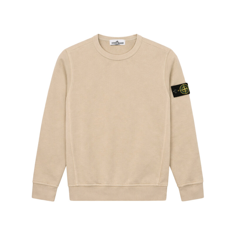 키즈 와펜 맨투맨 베이지 L1S16 6100005 S0040 V0090 - Stone Island