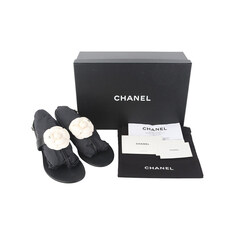 샤넬 G37117 CC로고 까멜리아 샌들 37사이즈 (백화점인보이스) 36563Y 썸네일 7