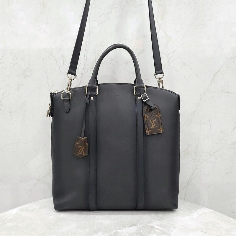 [럭스유] 루이비통 락킷 LV 모노그램 옴브레 레더 토트 크로스백 M50460 - Louis Vuitton