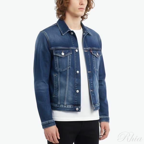 디스퀘어드2 더블 프론트 진 자켓 S71AN0624 S30664 470 - Icon Ibrahimovicxdsquared2
