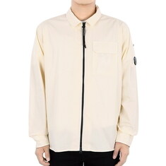 디몬트 24 S/S CP컴퍼니 남성 렌즈 와펜 클래식 셔츠 자켓(크림) 16CMSH158A 002824G 402 썸네일 2