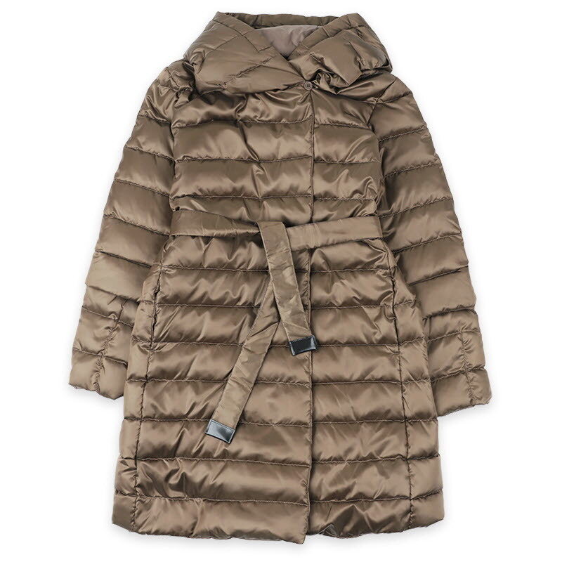 디몬트 막스마라 여성 노베프 리버시블 벨트 패딩 코트(브라운) 2529496055600 066 - Max Mara